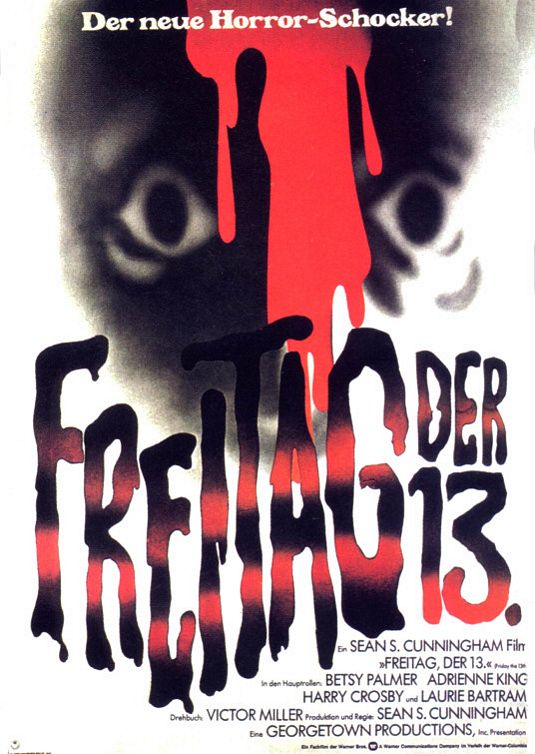 the movie poster: Friday the 13th (1980) ver5
