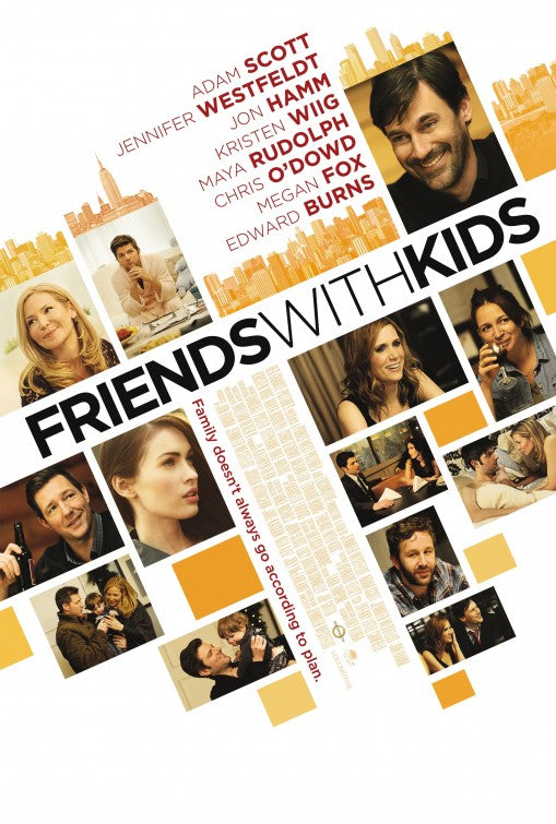 1000 piece jigsaw puzzle for the movie poster: Friends with Kids (2012)