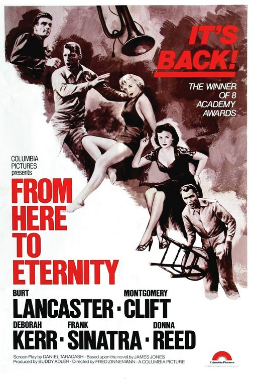 the movie poster: From Here to Eternity (1953) ver2