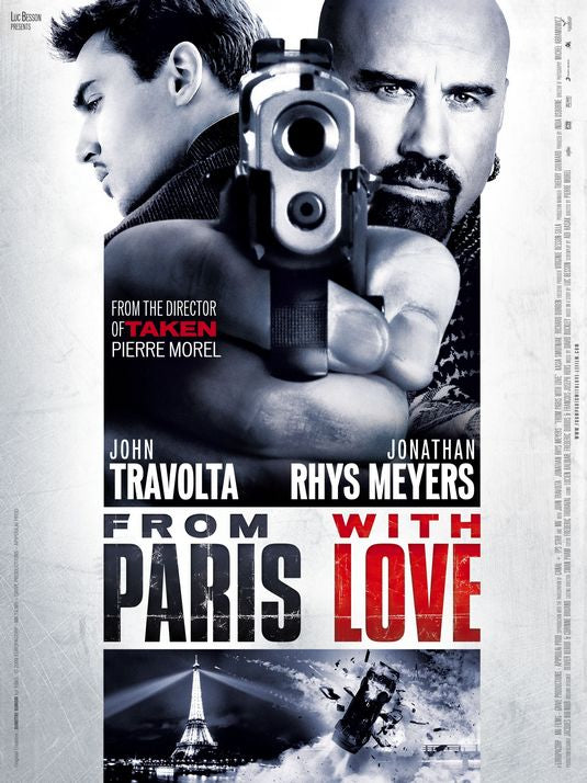 1000 piece jigsaw puzzle for the movie poster: From Paris with Love (2010) ver4