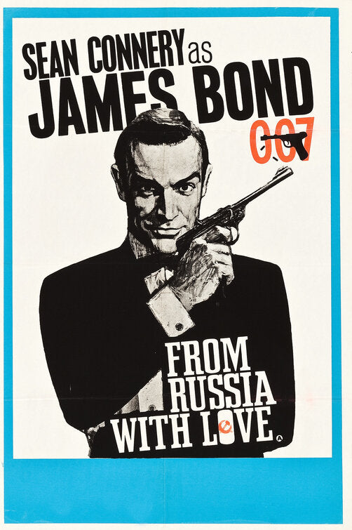 1000 piece jigsaw puzzle for the movie poster: From Russia With Love (1963) ver8