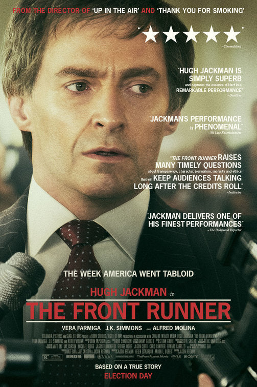 1000 piece jigsaw puzzle for the movie poster: The Front Runner (2018) ver2