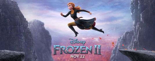 1000 piece jigsaw puzzle for the movie poster: Frozen II (2019) ver30