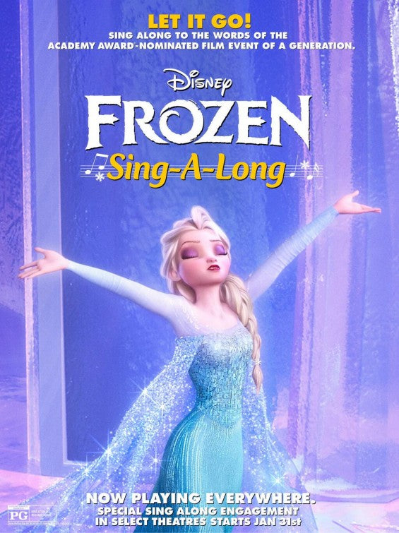 1000 piece jigsaw puzzle for the movie poster: Frozen (2013) ver21