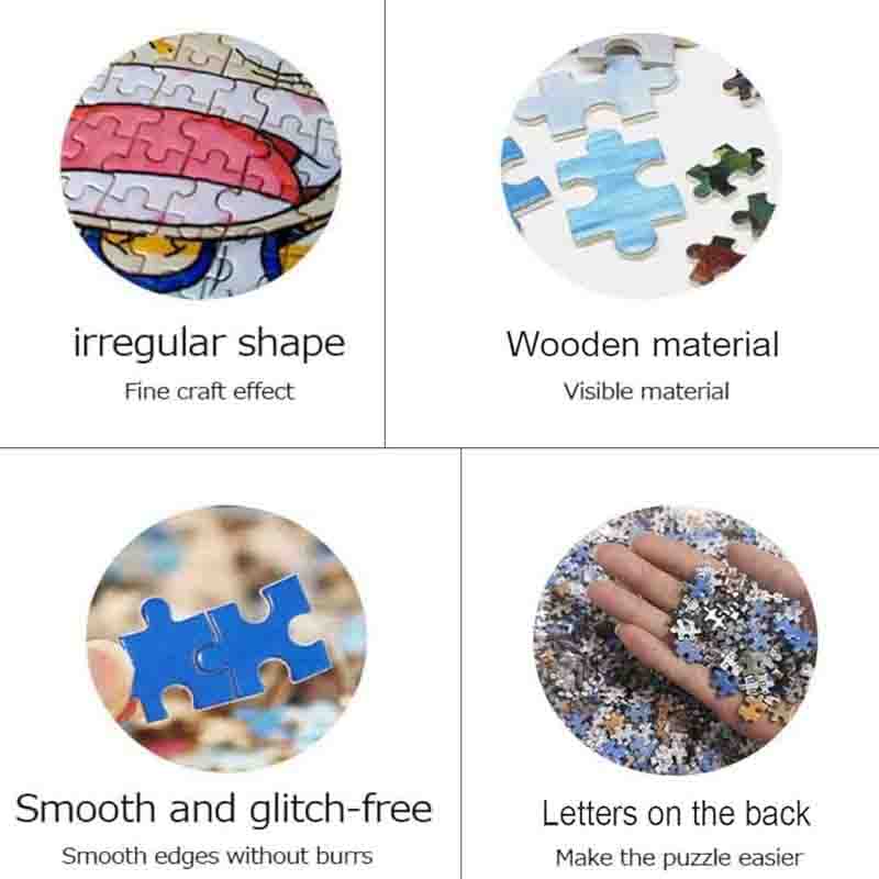 wooden material, letters on the back, irregular shape, smooth and glitach free
