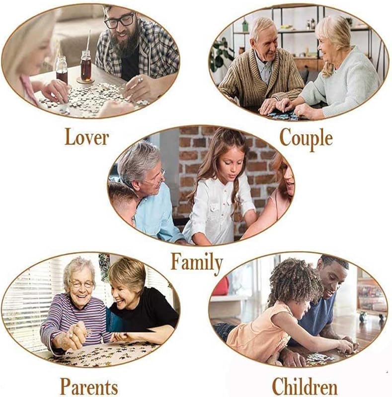 Our puzzles are suitable for all kinds of people: Lover, Couple, Family, Parents, Children etc.