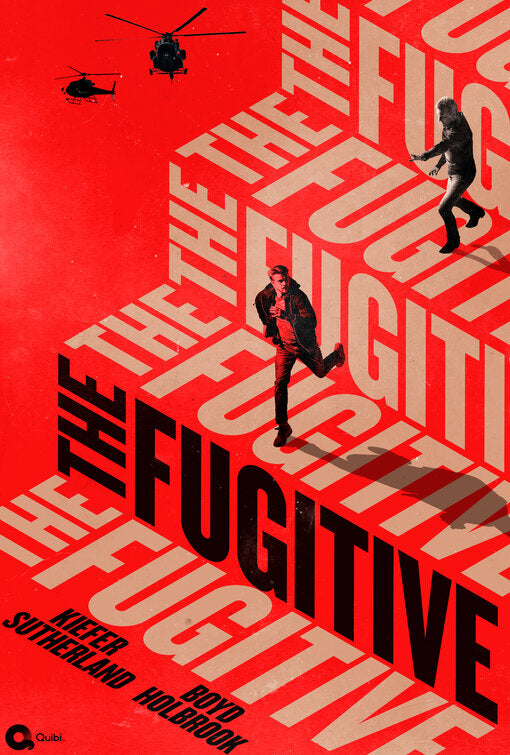 1000 piece jigsaw puzzle for tv poster: The Fugitive