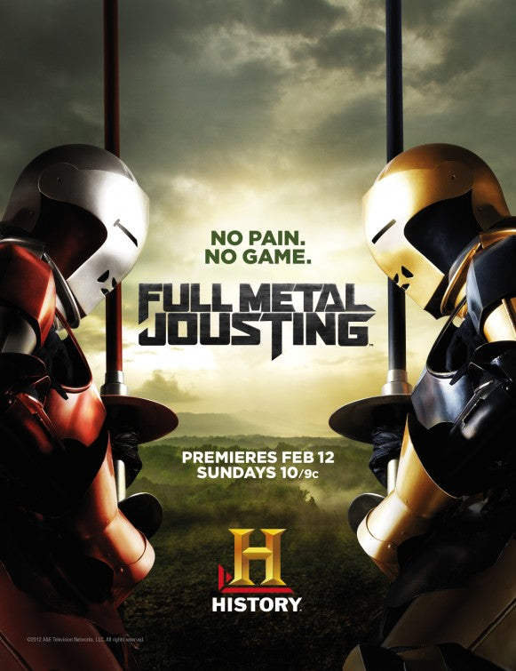 1000 piece jigsaw puzzle for tv poster: Full Metal Jousting