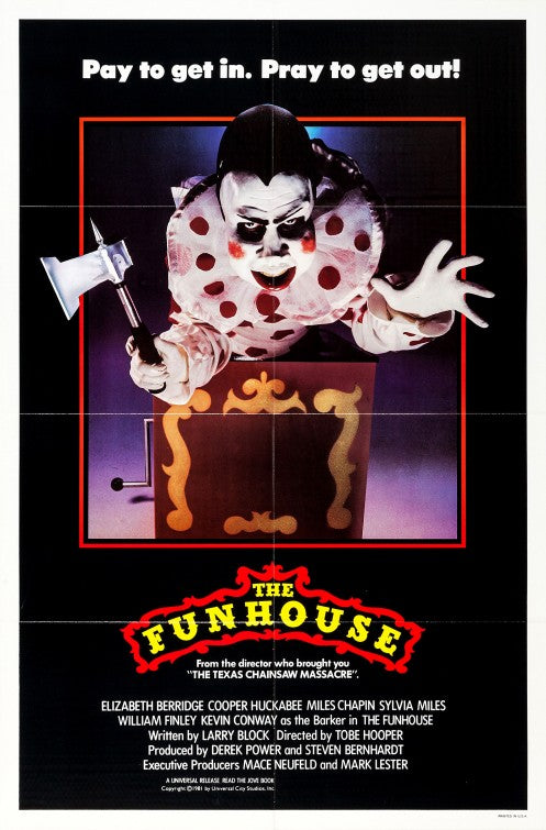 the movie poster: The Funhouse (1981) ver2