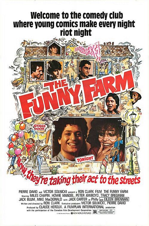 1000 piece jigsaw puzzle for the movie poster: The Funny Farm (1983)