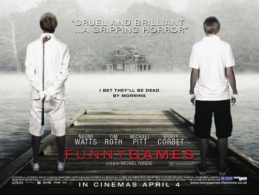 the movie poster: Funny Games (2008) ver4