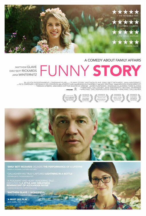 1000 piece jigsaw puzzle for the movie poster: Funny Story (2019) ver2