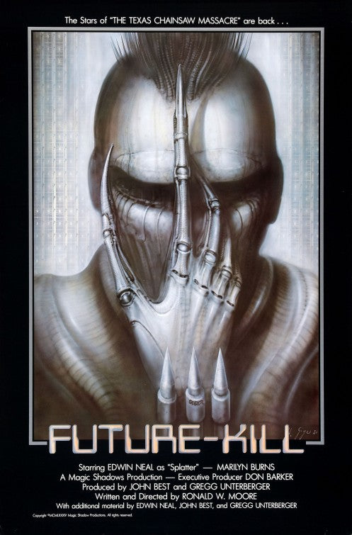 1000 piece jigsaw puzzle for the movie poster: Future-Kill (1985)
