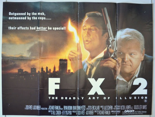 the movie poster: F/X2 (1991) ver3