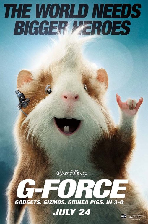 1000 piece jigsaw puzzle for the movie poster: G-Force (2009) ver5
