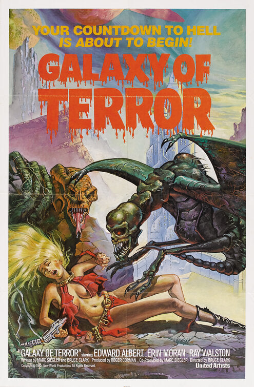 the movie poster: Galaxy of Terror (1981)