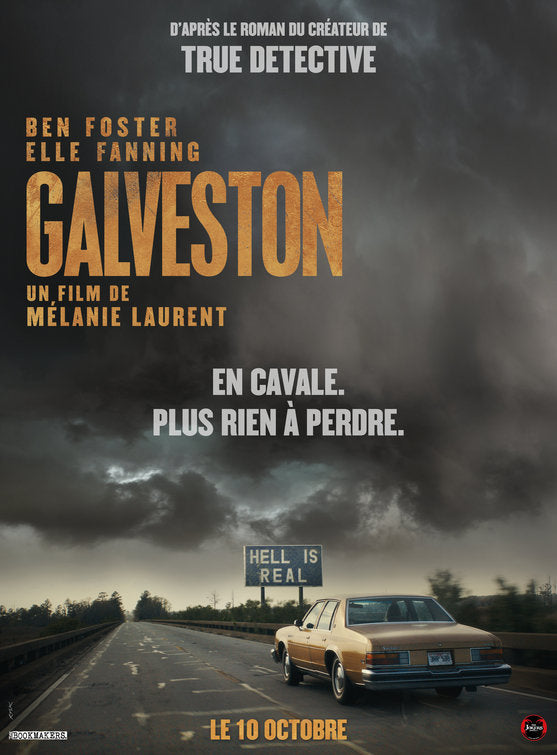1000 piece jigsaw puzzle for the movie poster: Galveston (2018)
