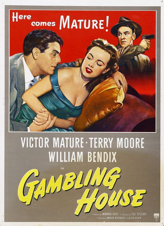the movie poster: Gambling House (1951)