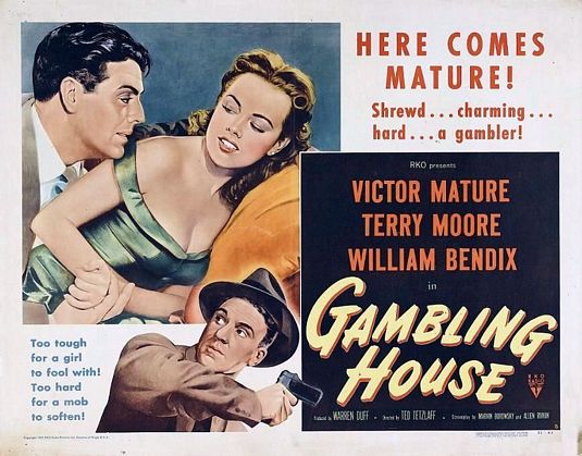 the movie poster: Gambling House (1951) ver2