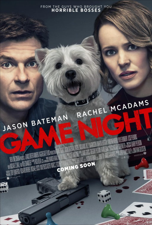 1000 piece jigsaw puzzle for the movie poster: Game Night (2018) ver4