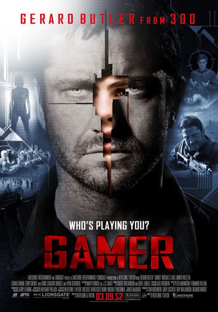 1000 piece jigsaw puzzle for the movie poster: Gamer (2009) ver3