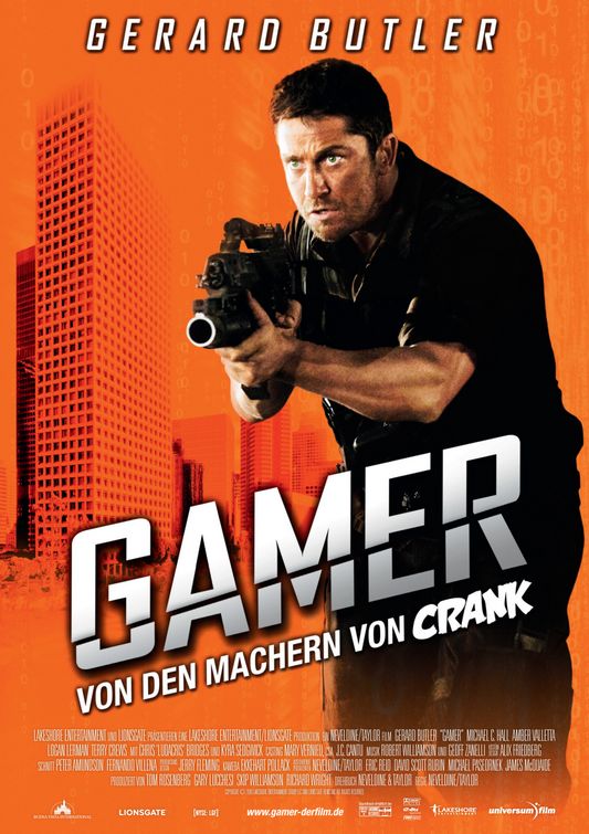 1000 piece jigsaw puzzle for the movie poster: Gamer (2009) ver4