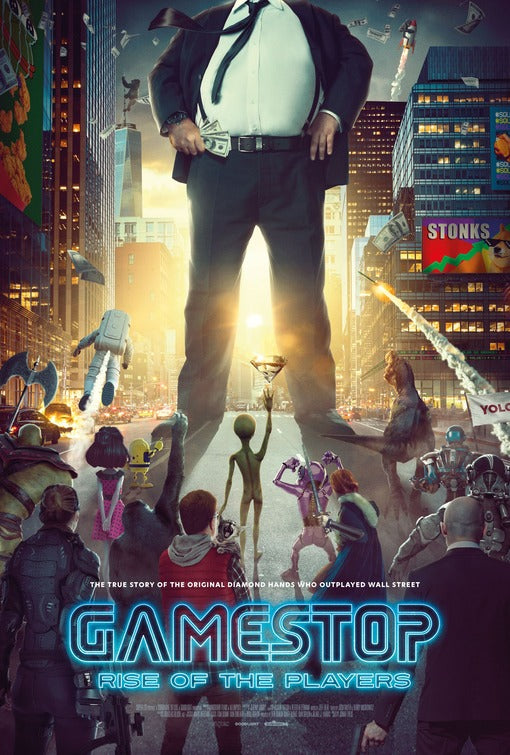 1000 piece jigsaw puzzle for the movie poster: Gamestop: Rise of the Players (2022)