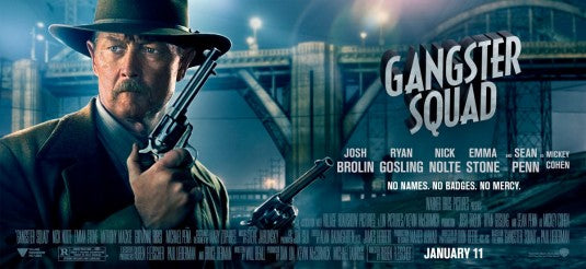1000 piece jigsaw puzzle for the movie poster: Gangster Squad (2013) ver14