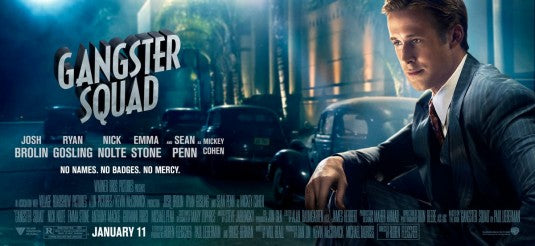 1000 piece jigsaw puzzle for the movie poster: Gangster Squad (2013) ver8