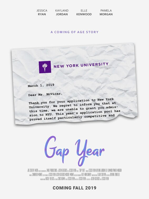 1000 piece jigsaw puzzle for the movie poster: Gap Year (2021)