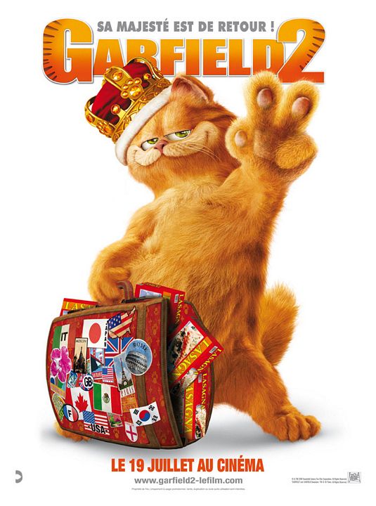 the movie poster: Garfield: A Tail of Two Kitties (2006) ver2