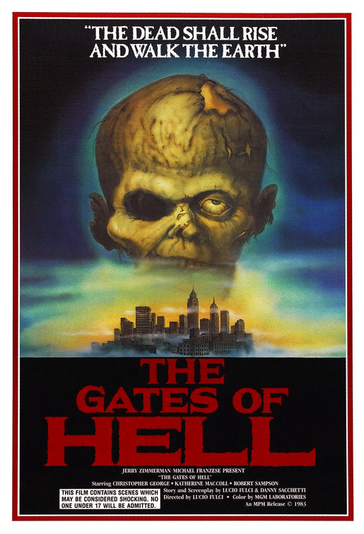 the movie poster: The Gates of Hell (aka City of the Living Dead) (1983)