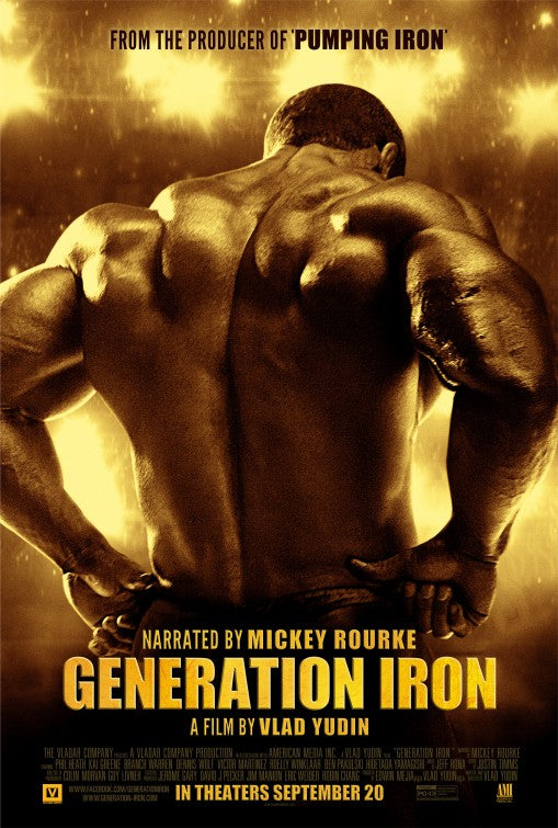 1000 piece jigsaw puzzle for the movie poster: Generation Iron (2013) ver2