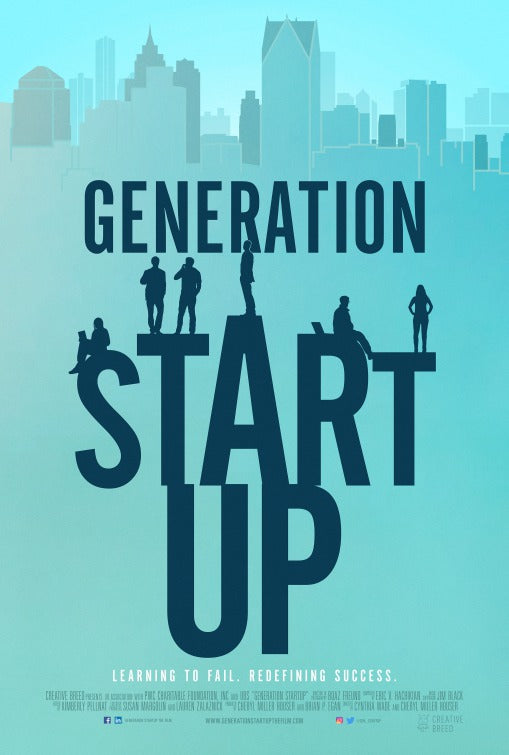 1000 piece jigsaw puzzle for the movie poster: Generation Startup (2016)