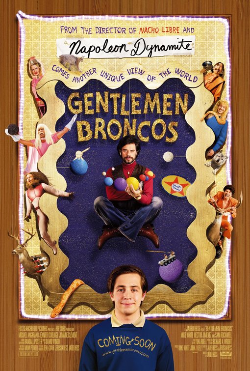 1000 piece jigsaw puzzle for the movie poster: Gentlemen Broncos (2009)