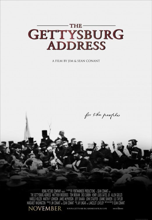 1000 piece jigsaw puzzle for the movie poster: The Gettysburg Address (2015)