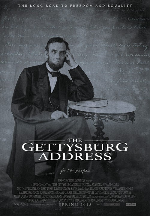 1000 piece jigsaw puzzle for the movie poster: The Gettysburg Address (2015) ver2