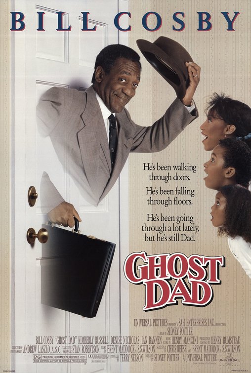 the movie poster: Ghost Dad (1990) ver2