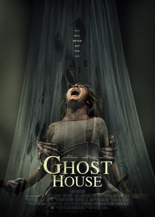 1000 piece jigsaw puzzle for the movie poster: Ghost House (2017) ver2