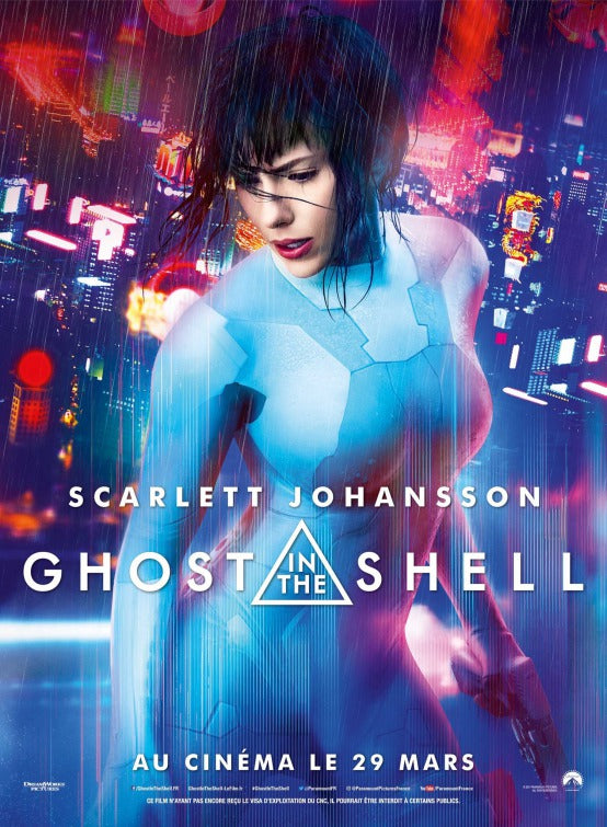 1000 piece jigsaw puzzle for the movie poster: Ghost in the Shell (2017) ver8
