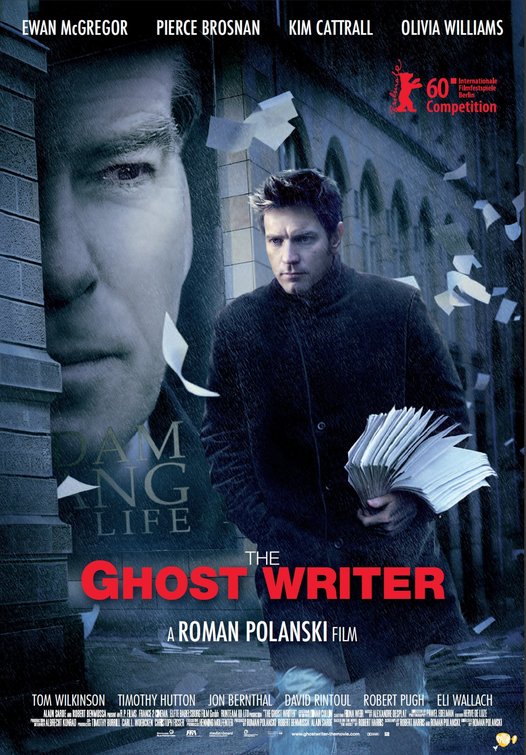 1000 piece jigsaw puzzle for the movie poster: The Ghost Writer (2010)