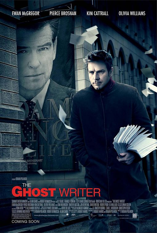 1000 piece jigsaw puzzle for the movie poster: The Ghost Writer (2010) ver2