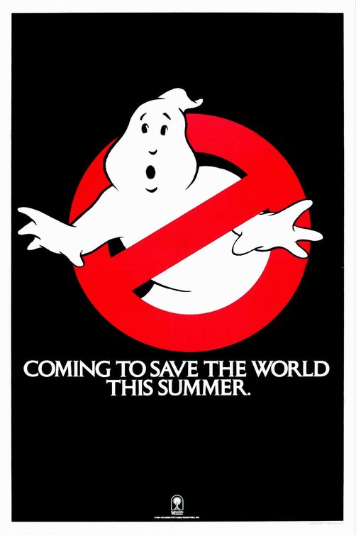 the movie poster: Ghostbusters (1984) ver2