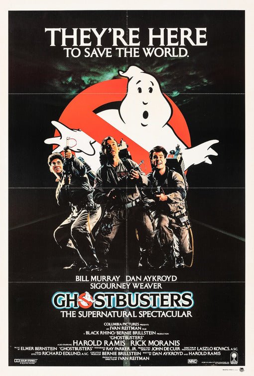 the movie poster: Ghostbusters (1984) ver4
