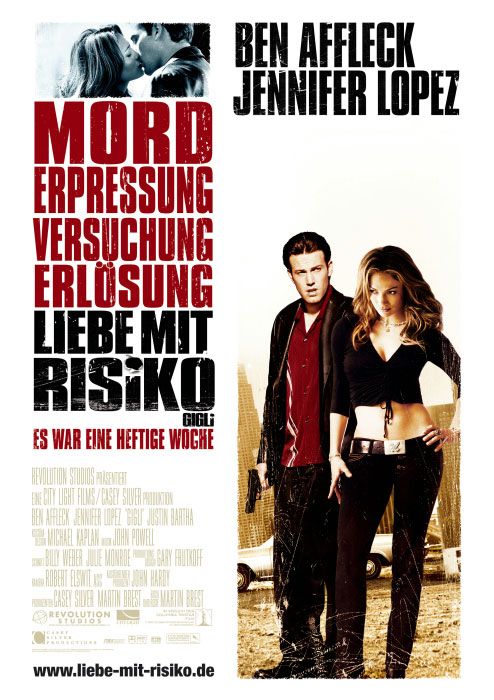 the movie poster: Gigli (2003) ver3