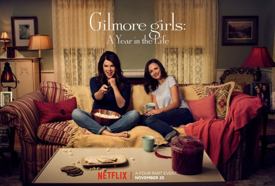 1000 piece jigsaw puzzle for tv poster: Gilmore Girls: A Year in the Life, ver9