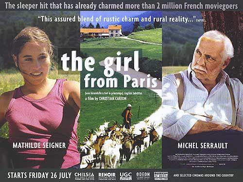 the movie poster: The Girl From Paris (2003)