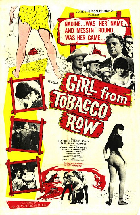 the movie poster: The Girl from Tobacco Row (1966)
