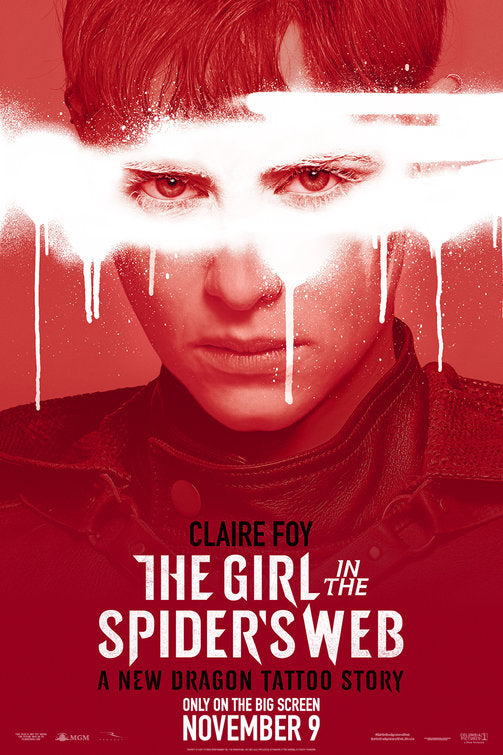 1000 piece jigsaw puzzle for the movie poster: The Girl in the Spider's Web (2018) ver6