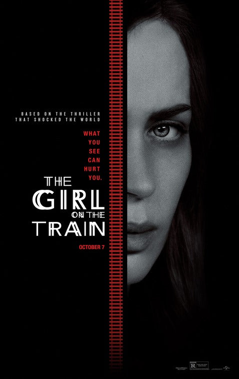 1000 piece jigsaw puzzle for the movie poster: The Girl on the Train (2016) ver2